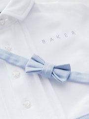 Синий элегантный комбинезон Baker by Ted Baker - Изображение 11 из 13
