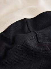 Baker by Ted Baker Stone 100% Cotton Polo Romper - Image 3 of 4