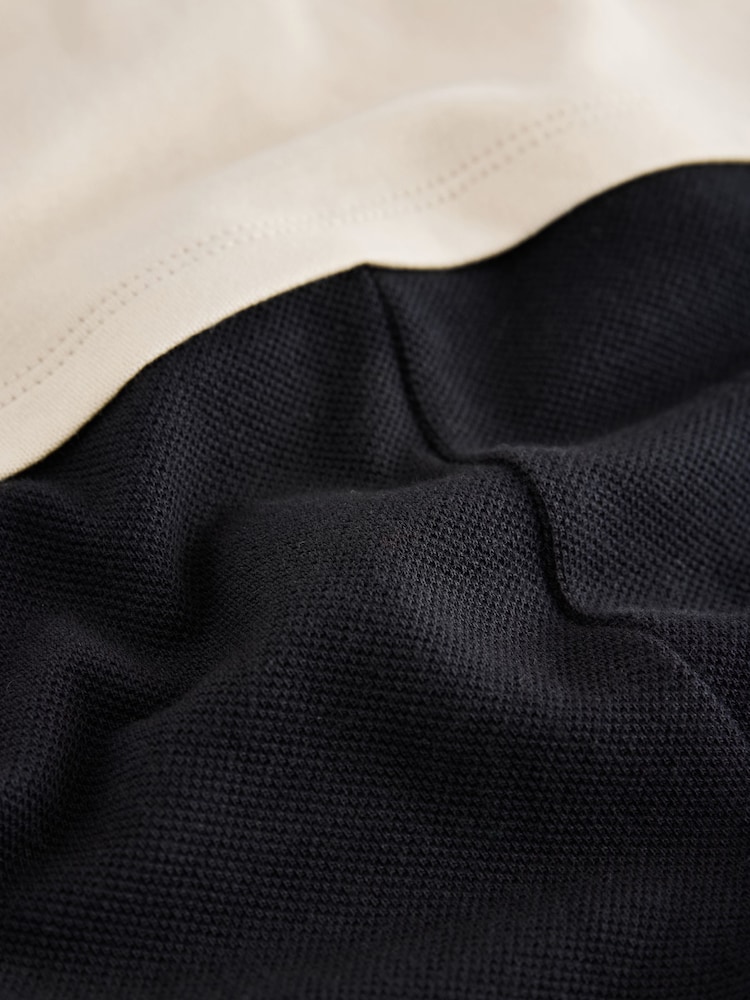 Baker by Ted Baker Stone 100% Cotton Polo Romper - Image 3 of 4