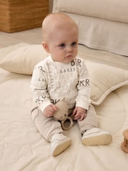 Baker by Ted Baker Stone Long Sleeve Romper - Image 1 of 10