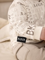 Baker by Ted Baker Stone Long Sleeve Romper - Image 5 of 10