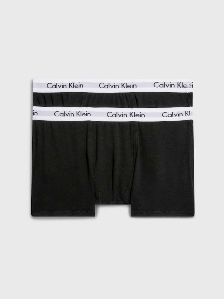 Calvin Klein Black Black Boxers 2 Pack - Image 1 of 2