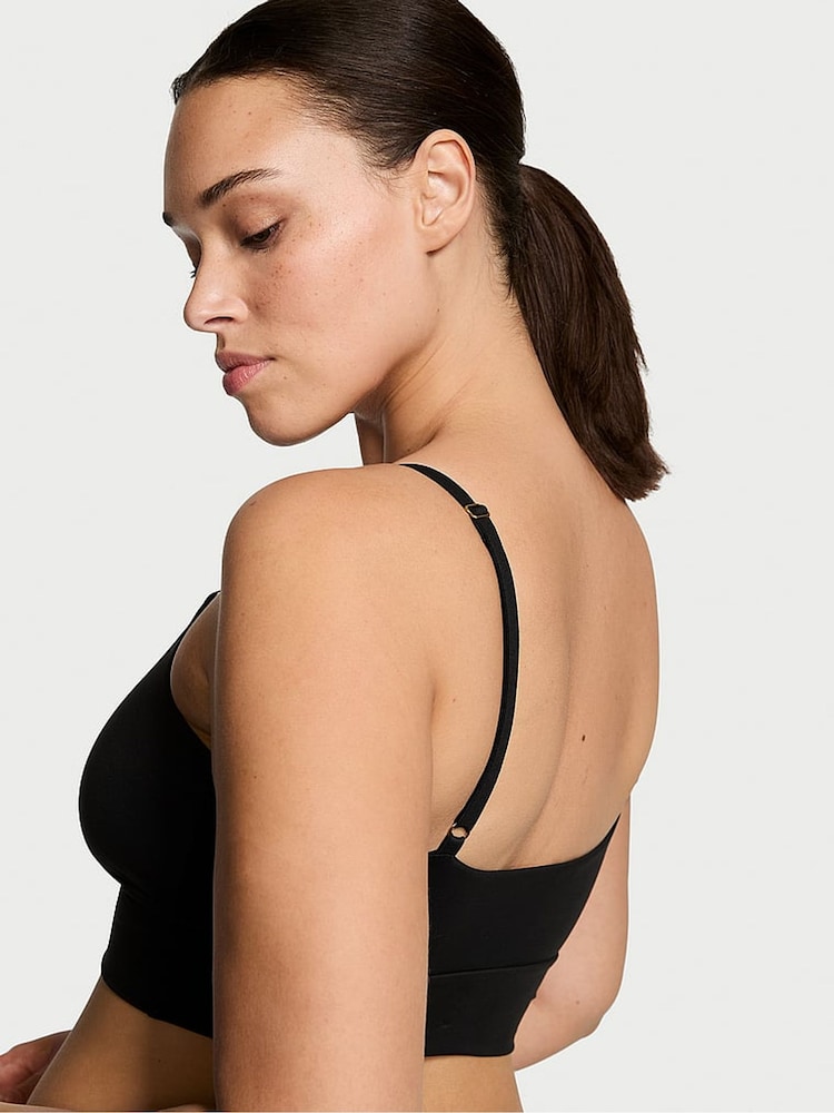 Zwart - Victoria's Secret BODYWEAR by Victoria met FeatherSoft™-innovatie bralette - Image 2 of 3