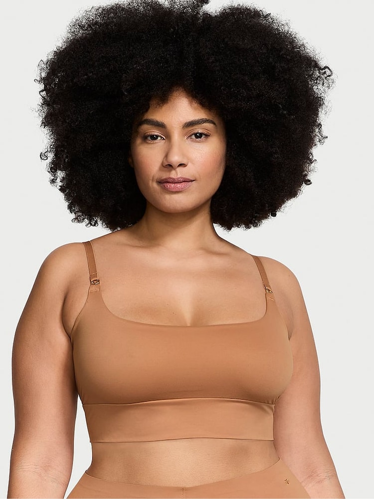 Toffeebruin - Victoria's Secret BODYWEAR by Victoria met FeatherSoft™-innovatie bralette - Image 1 of 3