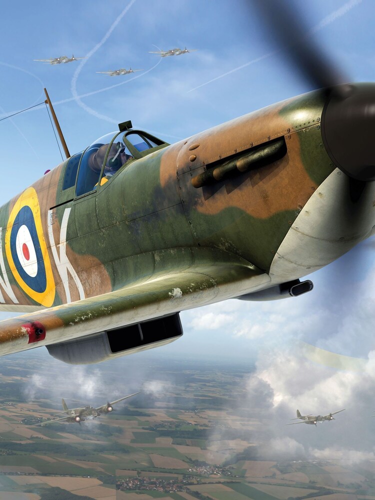 Kidikraft Airfix Supermarine Spitfire Mk.1a 3000pc Puzzle - Image 2 of 2 Kidikraft Airfix Supermarine Spitfire Mk.1a 3000pc Puzzle - Image 2 of 2
