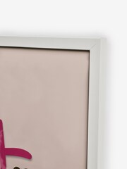Pink You Won My Heart Framed Wall Art - Image 5 of 6