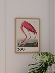 Pink Flamingo Framed Wall Art - Image 1 of 2