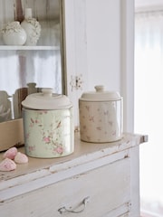 Shabby Chic by Rachel Ashwell® Pink/Cream Rosabelle Kitchen Storage Jar - Image 2 of 5