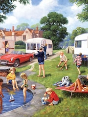 Kidikraft Nostalgia Collection Caravan Holiday 1000pc Puzzle - Image 2 of 2