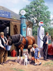 Kidikraft Nostalgia Collection Taking on Fuel 1000pc Puzzle - Image 2 of 2