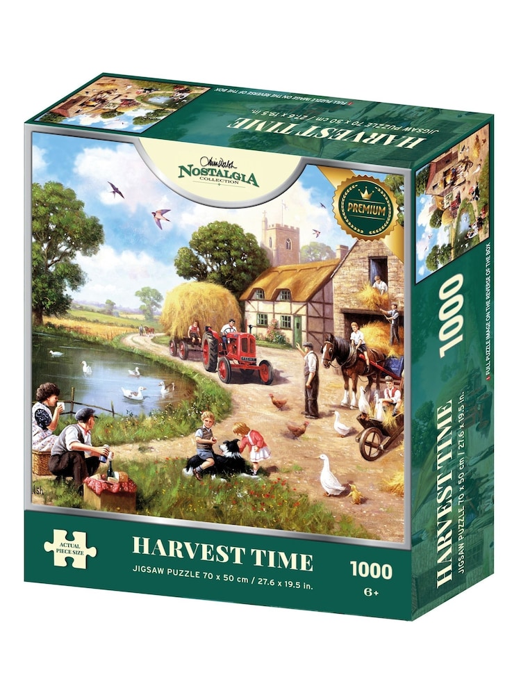 Kidikraft Nostalgia Collection Harvest Time 1000pc Puzzle - Image 1 of 2