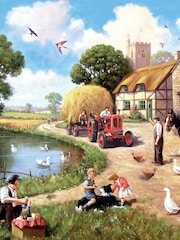 Kidikraft Nostalgia Collection Harvest Time 1000pc Puzzle - Image 2 of 2