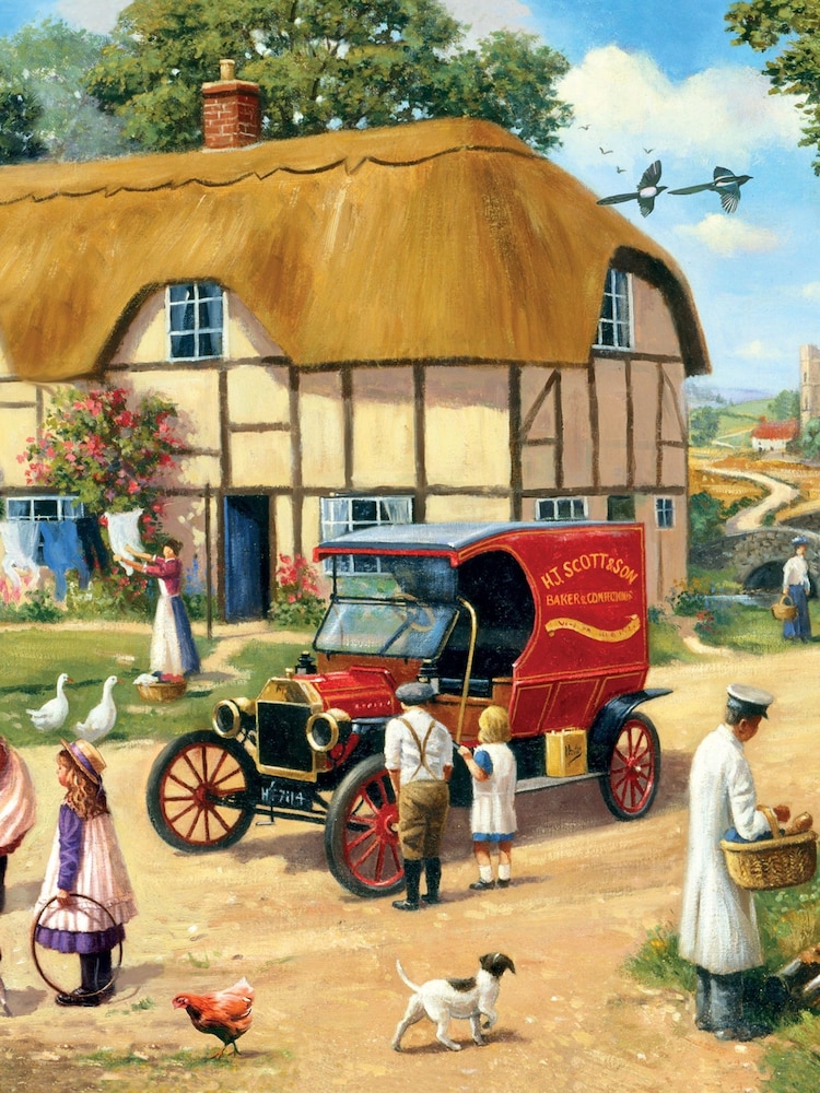 Kidikraft Nostalgia Collection Baker In The Village 1000pc Puzzle - Image 2 of 2