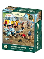 Kidikraft Nostalgia Collection Bucket and Spade 1000pc Puzzle - Image 1 of 2