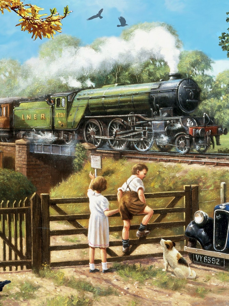 Kidikraft Nostalgia Collection Passing By 1000pc Puzzle - Image 2 of 2 Kidikraft Nostalgia Collection Passing By 1000pc Puzzle - Image 2 of 2