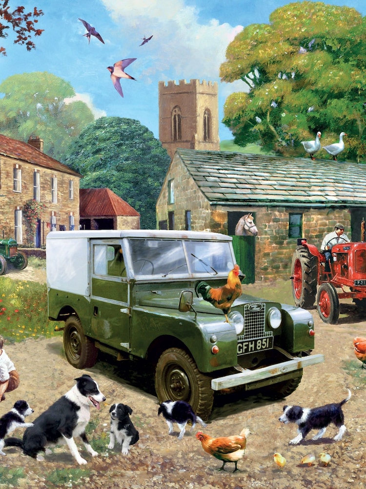 Kidikraft Nostalgia Collection Down On The Farm 1000pc Puzzle - Image 2 of 2