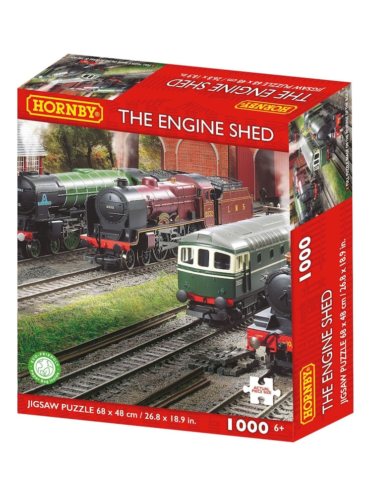 Kidikraft Hornby The Engine Shed 1000pc Puzzle - Image 1 of 2