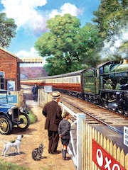 Kidikraft Nostalgia Collection Train Spotting 1000pc Puzzle - Image 2 of 2