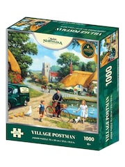 Kidikraft Nostalgia Collection Village Postman 1000pc Puzzle - Image 1 of 2