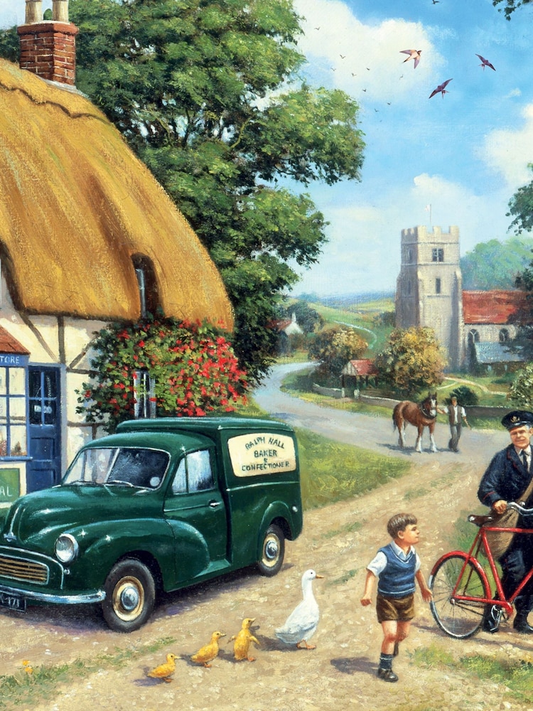 Kidikraft Nostalgia Collection Village Postman 1000pc Puzzle - Image 2 of 2