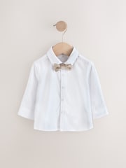 Vérification neutre - Ensemble gilet avec chemises et nœud cravate (3mois-7ans) - Image 7 de 9