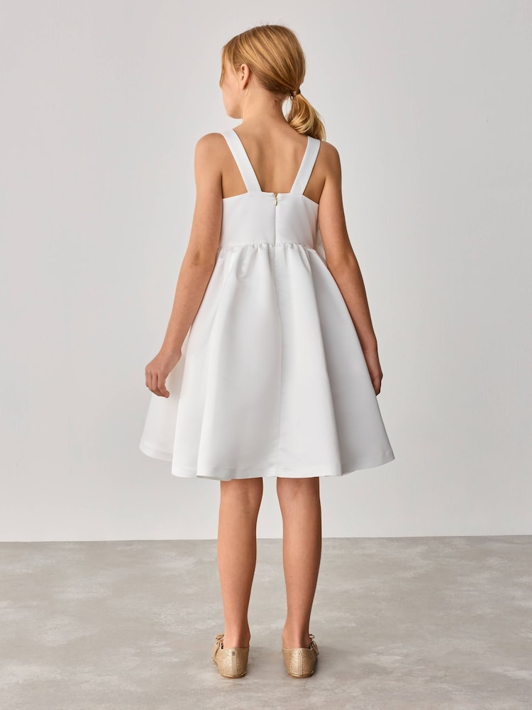 Baker by Ted Baker Satin Corsage Occasion Dress - Image 2 of 10