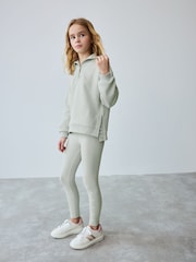 Baker by Ted Baker Grey Half Zip Neck Sweat and Legging Set - Image 1 of 16