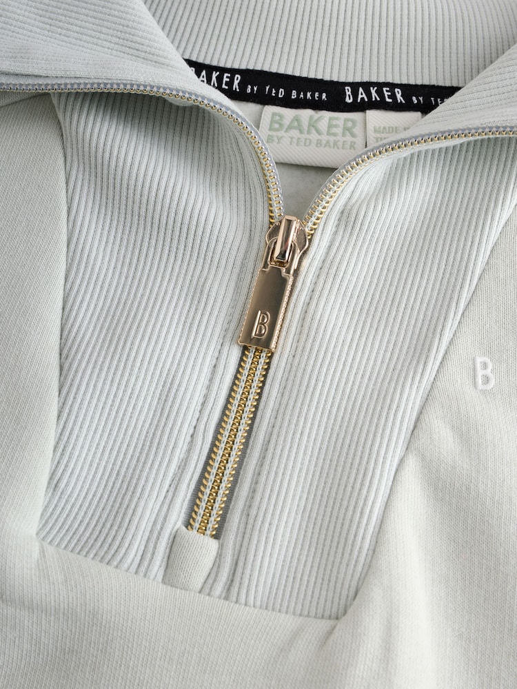 Baker by Ted Baker Grey Half Zip Neck Sweat and Legging Set - Image 14 of 16
