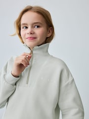 Baker by Ted Baker Grey Half Zip Neck Sweat and Legging Set - Image 6 of 16