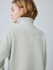 Baker by Ted Baker Grey Half Zip Neck Sweat and Legging Set - Image 7 of 16