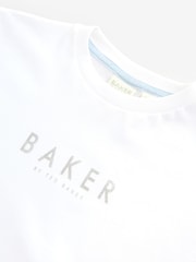 Baker by Ted Baker Blue Zip Through Hoodie and Joggers Set 3 Piece - Image 11 of 15