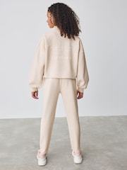 Baker by Ted Baker Cream Straight Leg Zip Through and Joggers Set - Image 2 of 14