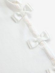 Baker by Ted Baker Pink Bow Detail T-Shirt and Flare Set - Image 13 of 13