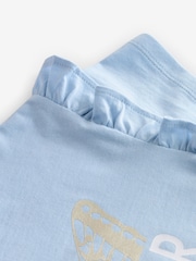 Baker by Ted Baker Frill Shoulder 100% Cotton T-Shirts 3 Pack - Image 9 of 9