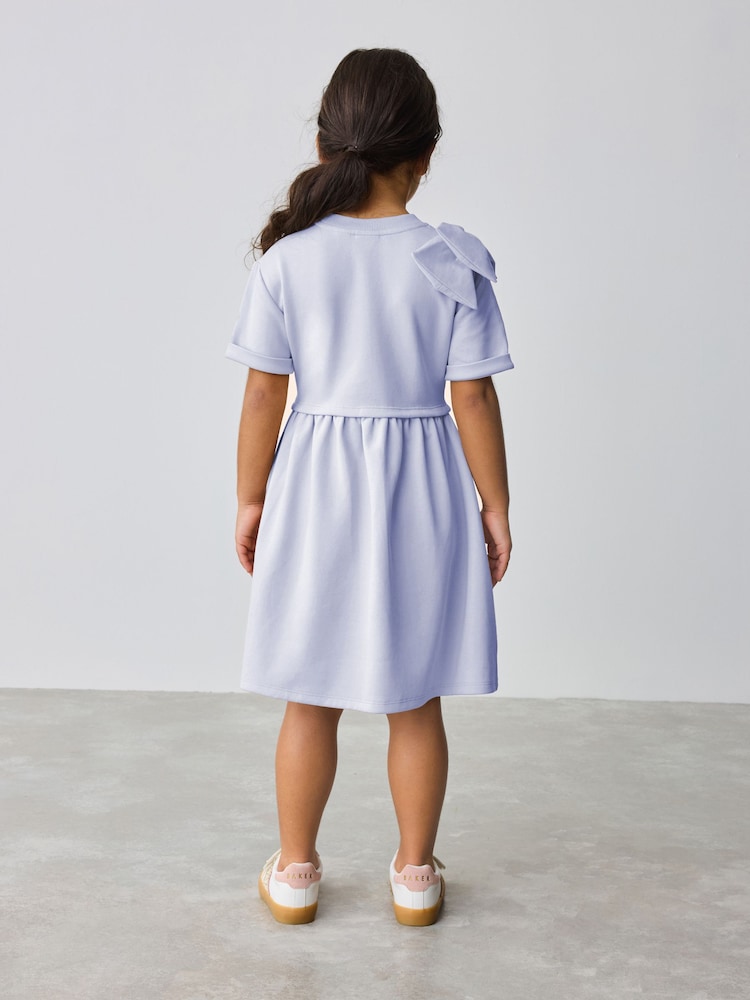 Baker by Ted Baker Shoulder Bow Dress - Image 2 of 9 Baker by Ted Baker Shoulder Bow Dress - Image 2 of 9