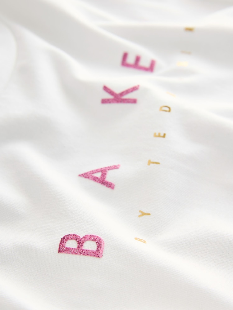 Baker by Ted Baker Cargo Mockable Pink/White Dress - Image 10 of 11