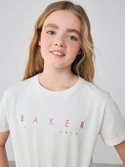 Baker by Ted Baker Cargo Mockable Pink/White Dress - Image 5 of 11