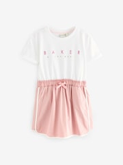 Baker by Ted Baker Cargo Mockable Pink/White Dress - Image 8 of 11