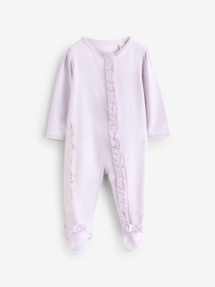 Baker by Ted Baker 100% Cotton Sleepsuits  3 Pack - Image 2 of 7