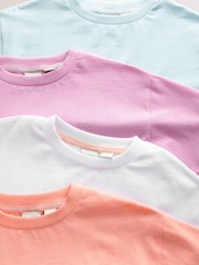 Baker by Ted Baker Multi Boxy Graphic T-Shirts 4 Pack - Image 10 of 12