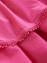 Baker by Ted Baker Pink Woven Puff Sleeve Top and Tier Skirt Set 2 Piece - Imagen 14 de 16