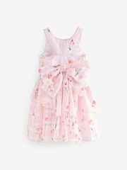 Baker by Ted Baker Floral Burnout Cross Back Dress - Image 12 of 14