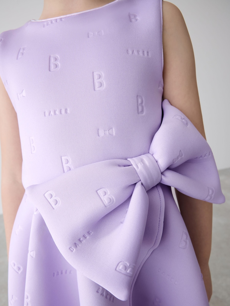 Baker by Ted Baker сукня Detail Embossed Scuba - Image 6 of 13