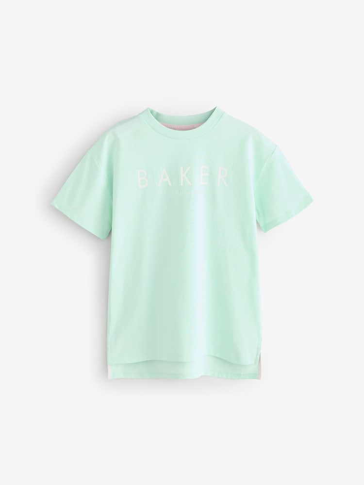 Baker By Ted Baker Oversized Graphic Print T-Shirts 3 Pack - Image 2 of 9