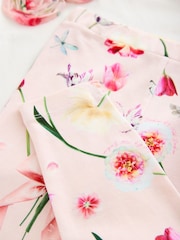 Baker by Ted Baker Pink Corsage Detail Top and Leggings Set - Image 3 of 8