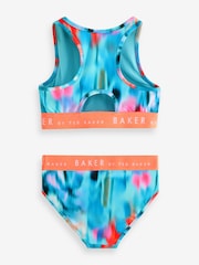 Baker by Ted Baker Blue Tie-Dye Bikini - Image 2 of 4