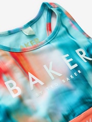 Baker by Ted Baker Blue Tie-Dye Bikini - Image 4 of 4