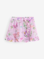 Baker by Ted Baker Printed Chiffon Cover-Up Swim Skirt - Image 1 of 5