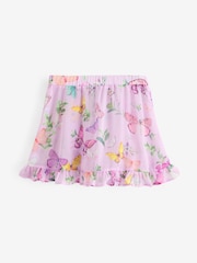 Baker by Ted Baker Printed Chiffon Cover-Up Swim Skirt - Image 2 of 5