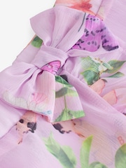 Baker by Ted Baker Printed Chiffon Cover-Up Swim Skirt - Image 4 of 5